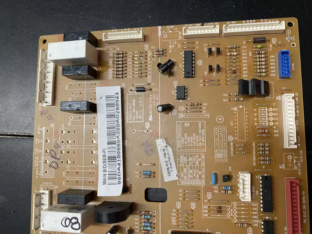 Samsung AP4909012 DA92-00055A Refrigerator Control Board AZ23704 | BK775