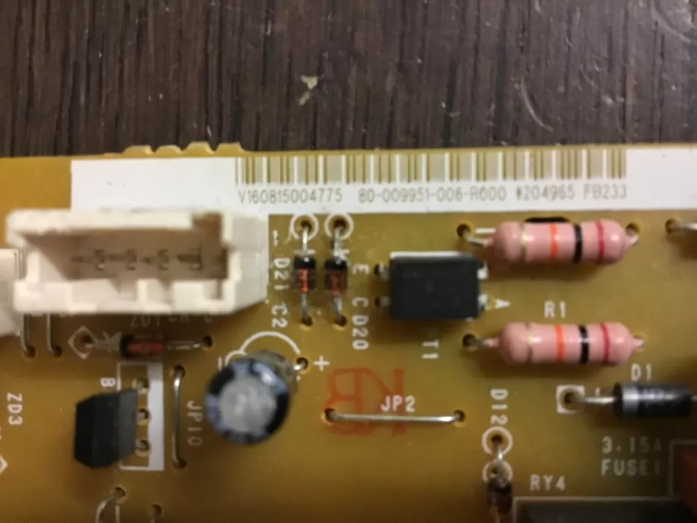 Dacor 109889 - PSU - Drawer relay board AZ5078 | NR465