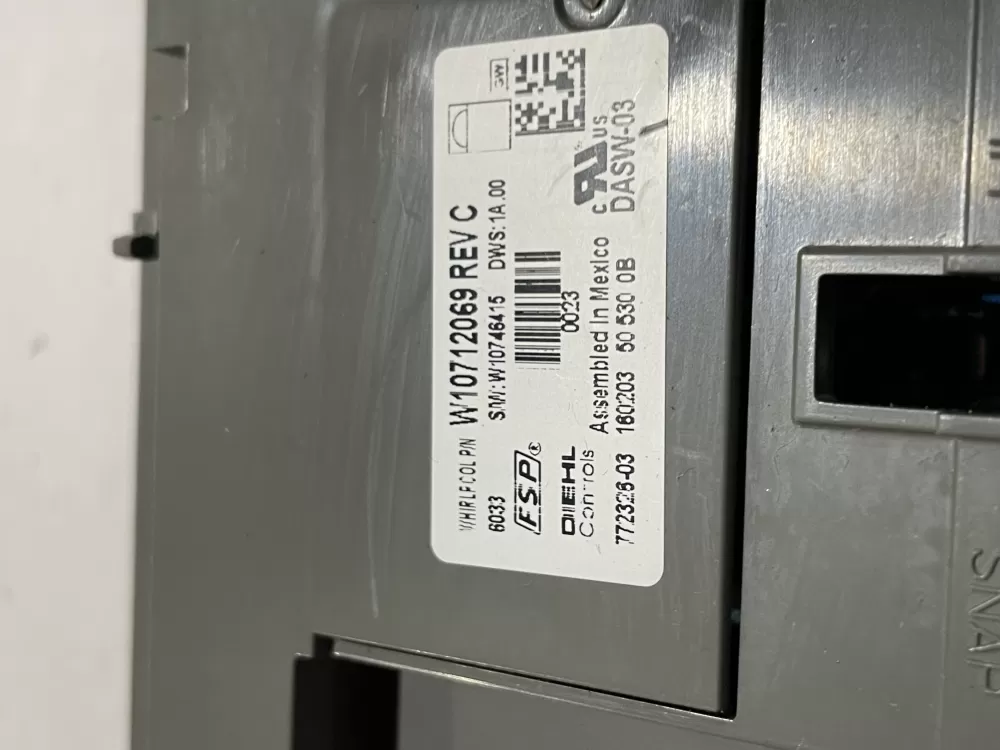 Whirlpool W10602814 W10354910 Dishwasher Control Board AZ186553 | Wm2668