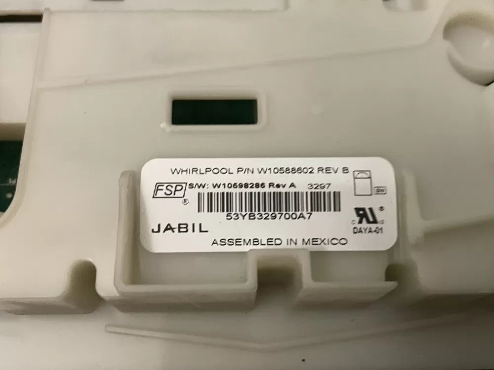 Whirlpool W10375804 W10479765 Dishwasher Control Board AZ99911 | Wm1983