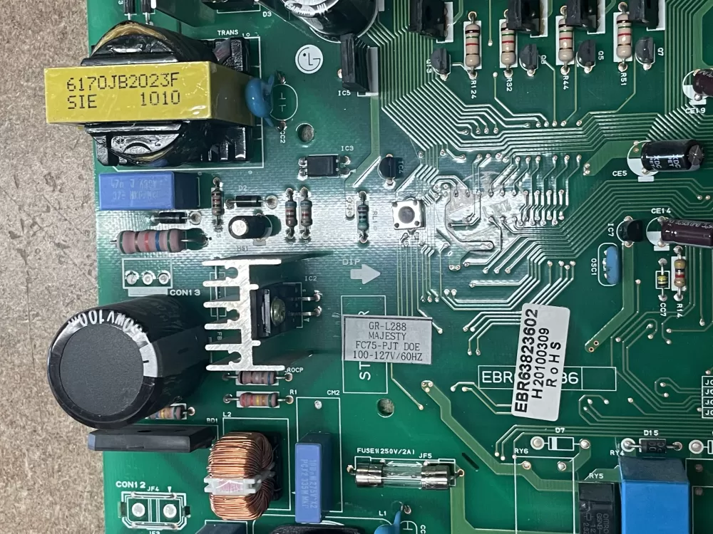 LG REFRIGERATOR MAIN PCB ASSEMBLY EBR63823602 AZ20178 | KM1582