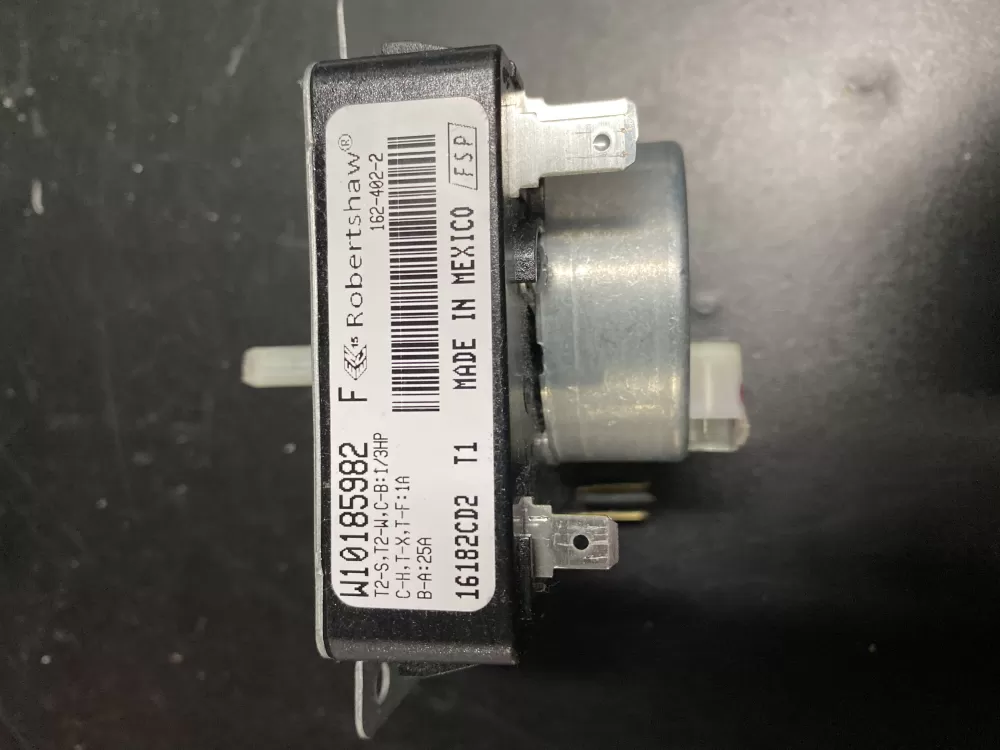 Whirlpool  Maytag  Kenmore AP6016541 W10185982 WPW10185982VP WPW10185982 PS11749831 Dryer Timer