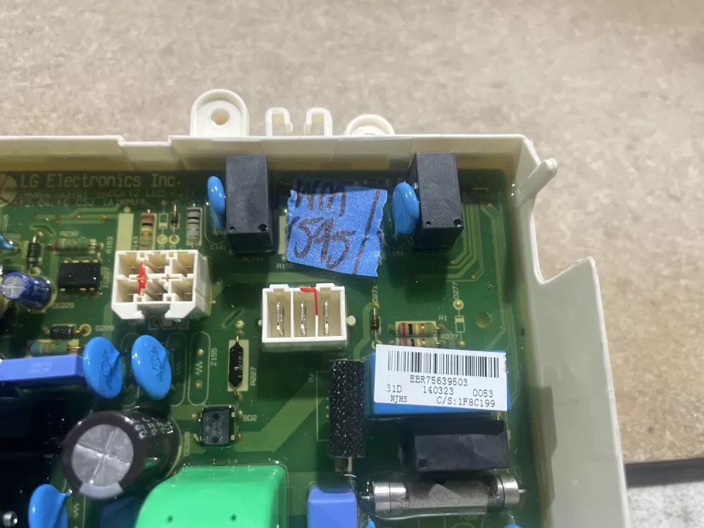 LG AP5681029 EBR75639501 EBR75639503 Washer Control Board AZ67751 | Wmv595