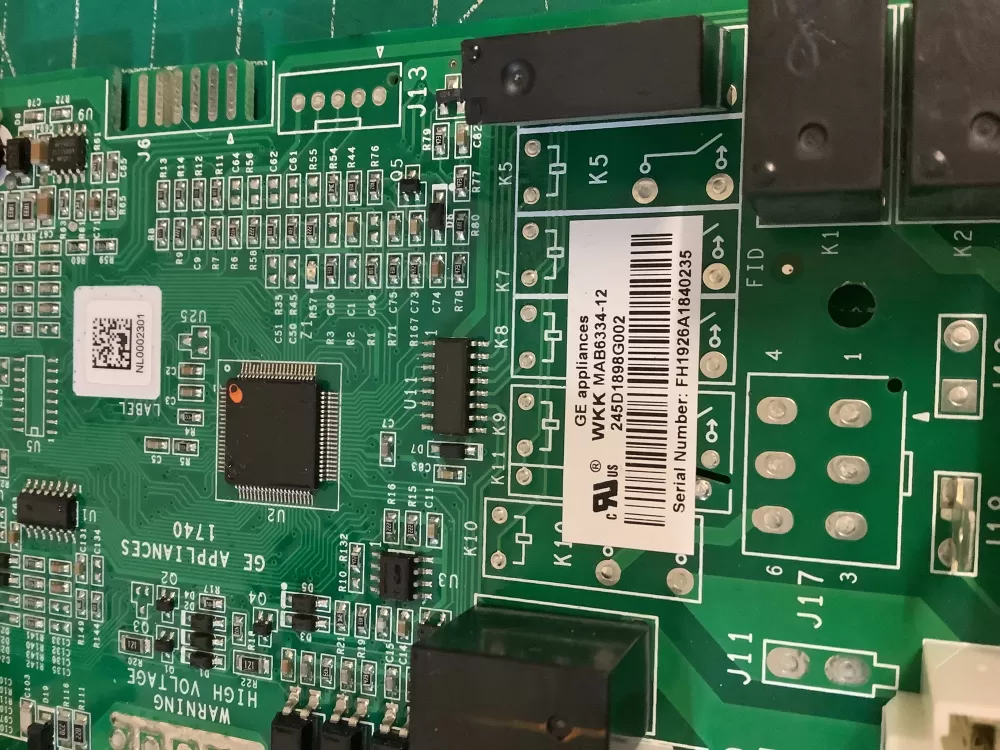 GE 245D1898G002 Refrigerator Control Board AZ227008 | NR528