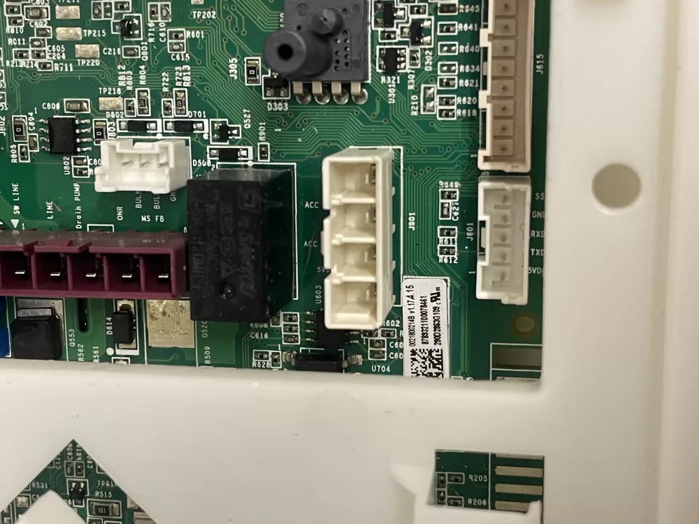 GE Washer 290D2863G109 Main Control Board AZ208241 | KMV716
