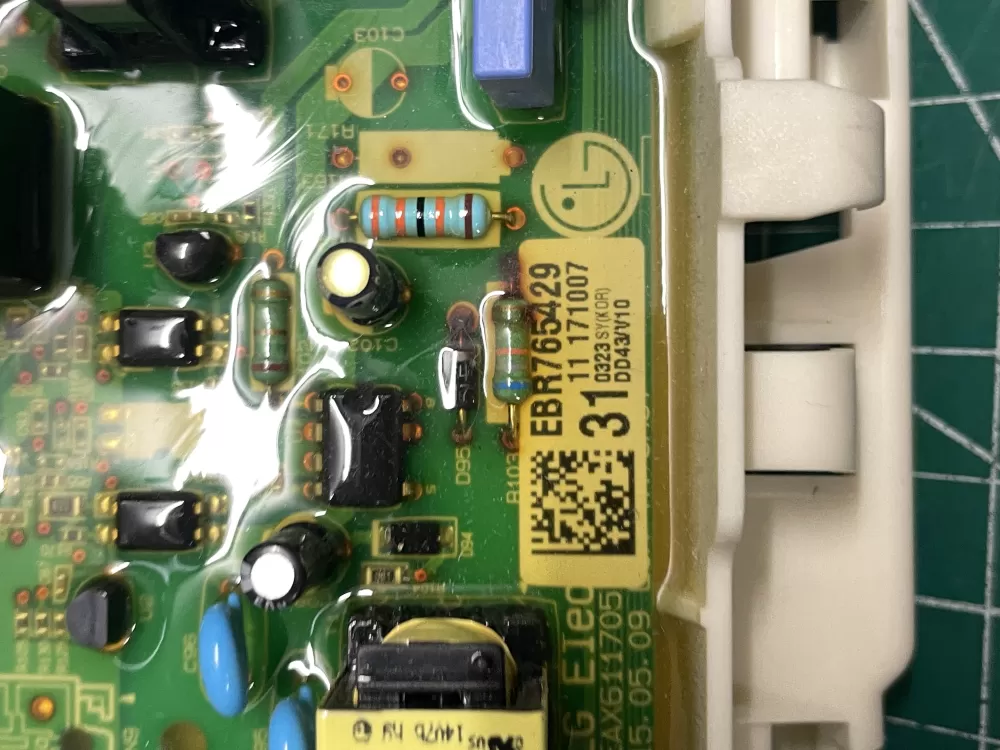 LG EBR76542931 Dryer Control Board AZ212196 | Wmv936