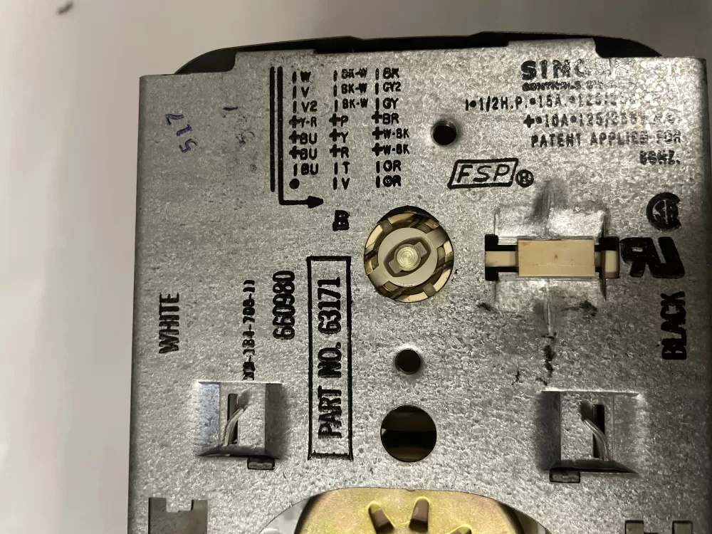 Kenmore 63171 Washer Timer AZ224748 | Wm2538