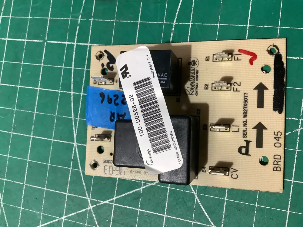 100-00528-02 Bosch Double Oven Relay Board Part # 489264 AZ191233 | AR2296