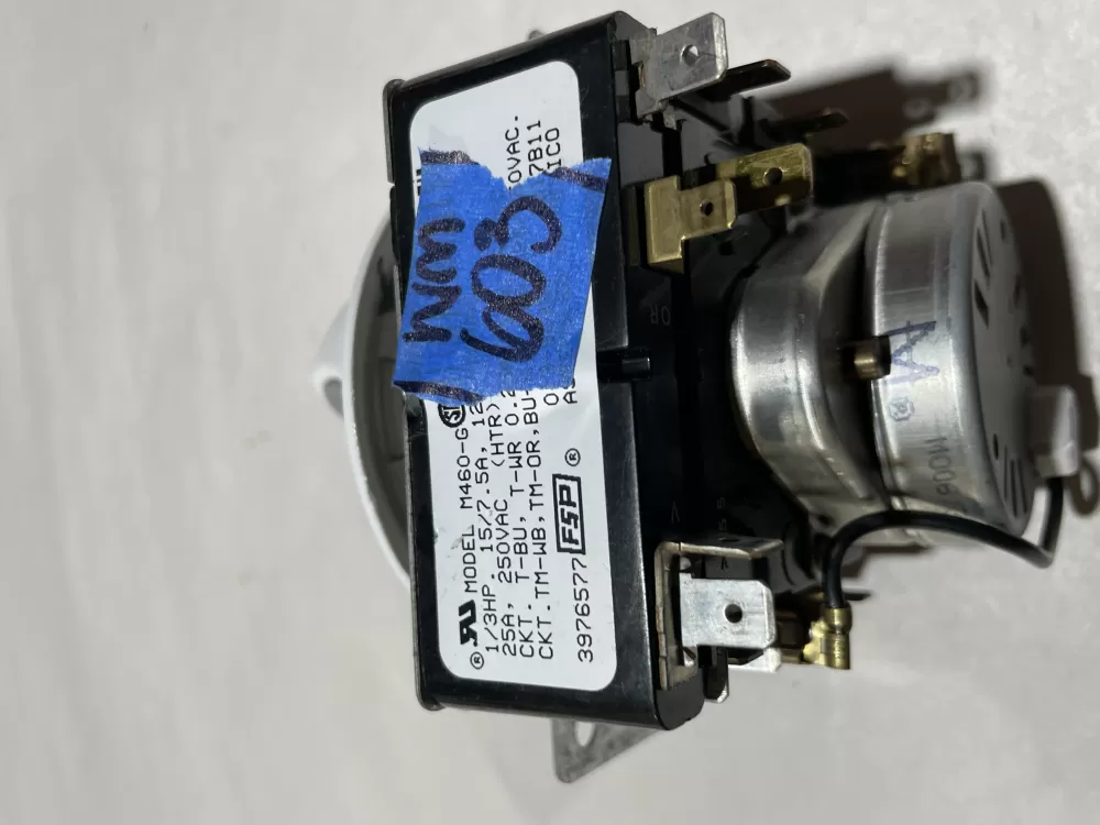 Kenmore 3406016 3406703 3976577 WP3976577 Dryer Timer AZ134680 | Wm603