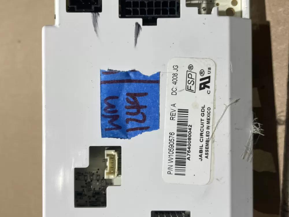 Whirlpool W10502235 Refrigerator Control Board Dispenser AZ63732 | Wm1249