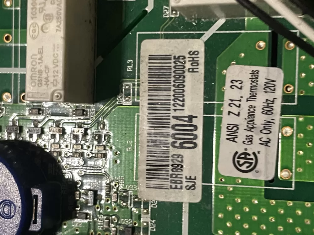 LG EBR89296004 Agm30025904 Range Control Board display AZ28976 | WMV266