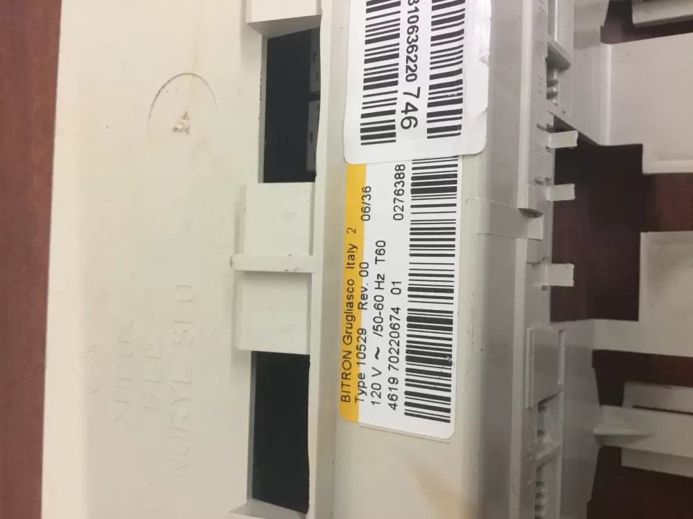 Whirlpool 4619 70220674 01 Washer Control Board CCU AZ32964 | NRV360