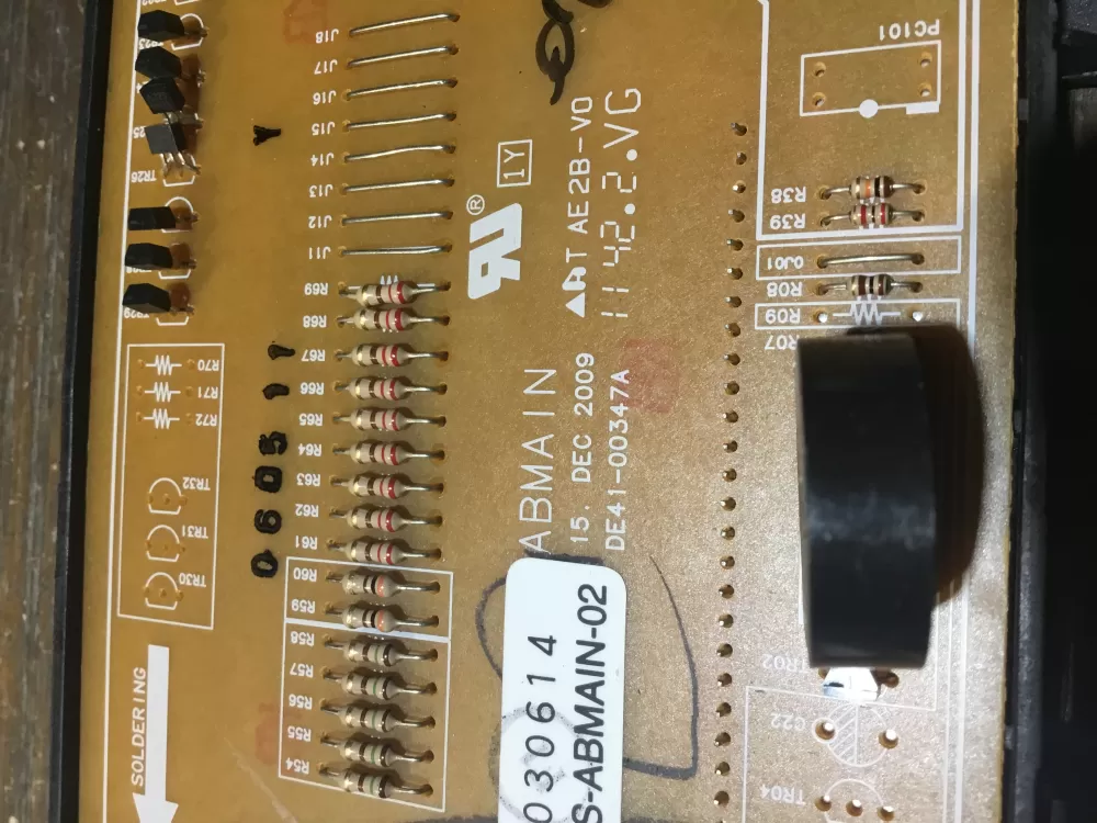 Samsung DE41 00347A Range Control Board Oas Abmain AZ54413 | NRV522