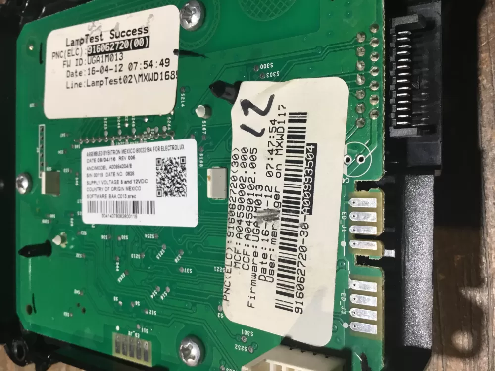 Electrolux A00993504 916062720 Dryer Display Knob AZ59231 | NR2006