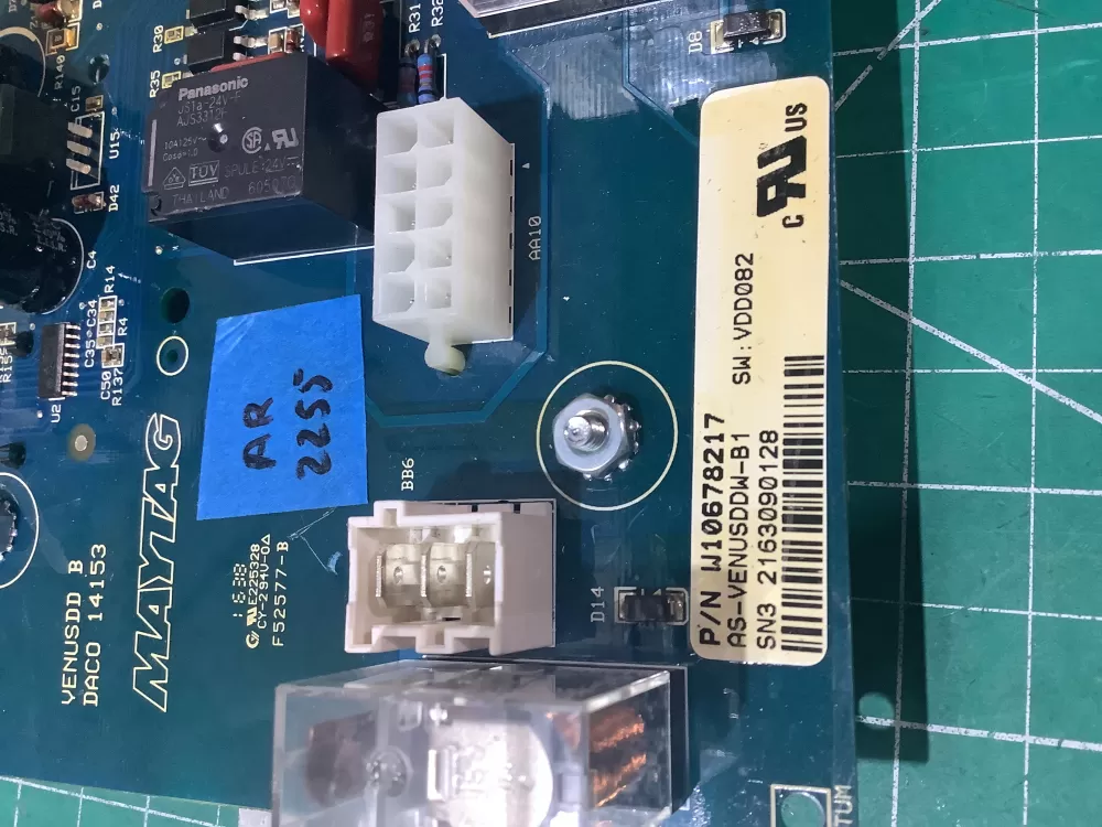 Whirlpool Maytag W10678217 W10678221 Dryer Control Board AZ193198 | AR2255