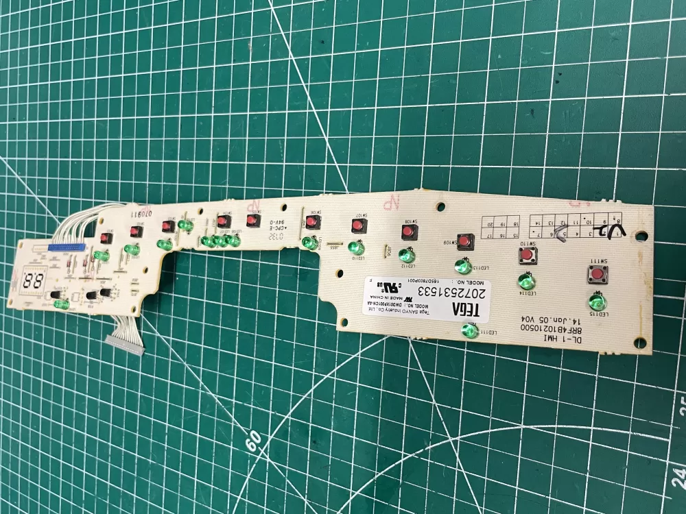 GE 165D7803P001 WD21X10378 Dishwasher Control Board AZ202685 | Wmv822