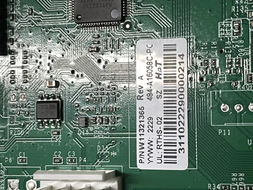 Whirlpool Roper Estate W11321365 Refrigerator Control Board AZ16997 | 1222WM