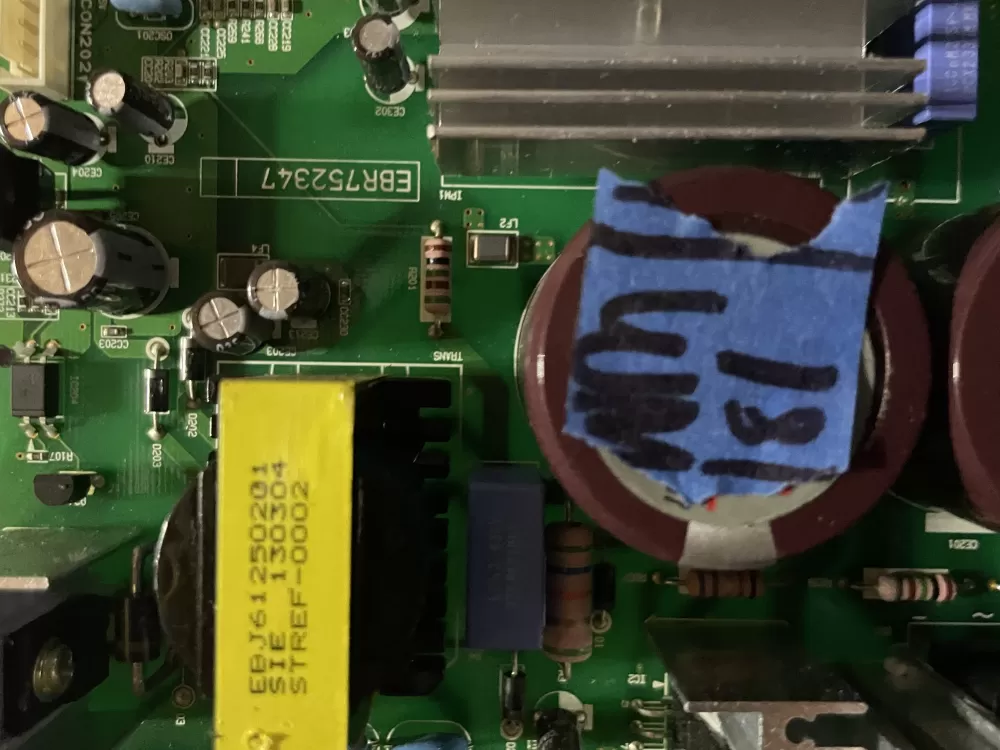 LG Kenmore EBR75234708 Refrigerator Control Board AZ29189 | WM181