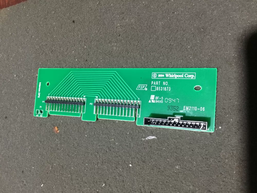 KitchenAid 8531873 Dishwasher Control Board Interconnect AZ104051 | NR371