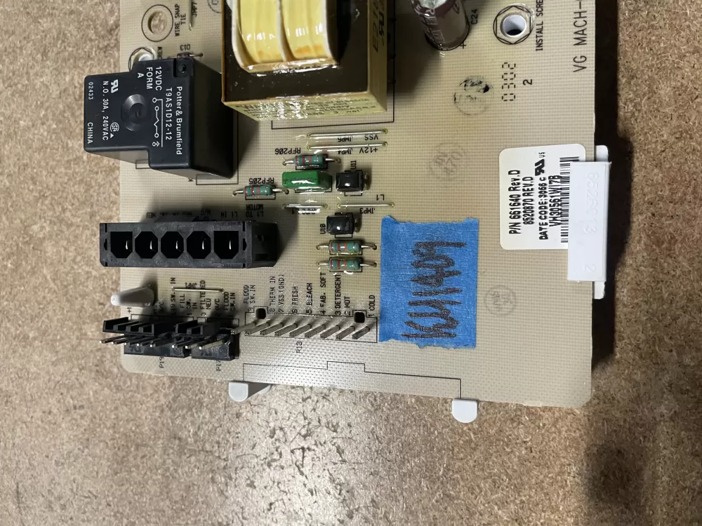 Whirlpool Kenmore 661640 VGMACH 01 8520870 Washer Control Board AZ4158 | KM1409