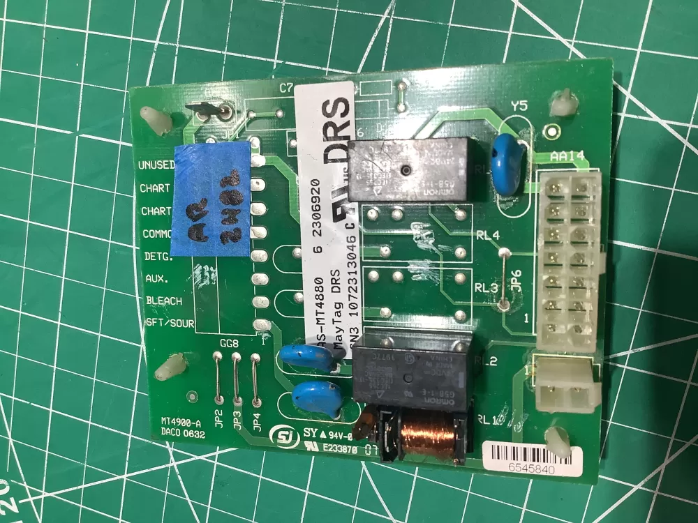 Maytag Whirlpool 62306920 Washer Control Board Relay AZ167149 | AR2482
