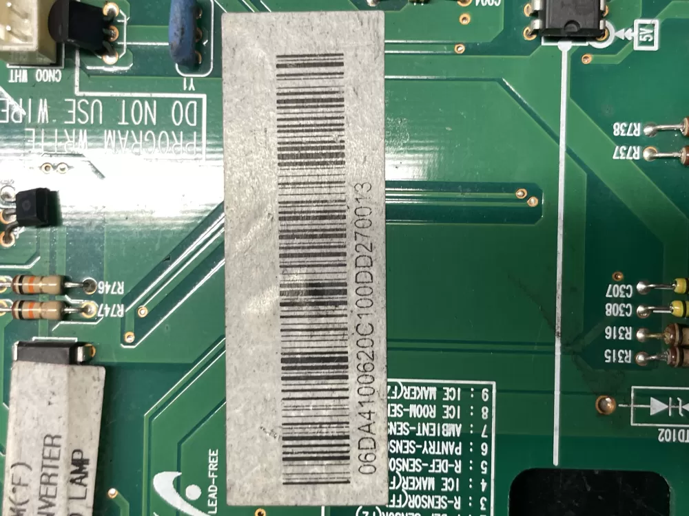 Samsung DA41 00620C DA4100620C Refrigerator Control Board AZ35830 | Wm448