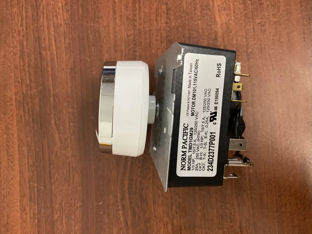 General Electric AP6027534 WE04X24551 PS11759041 234D2377P001 Dryer Timer