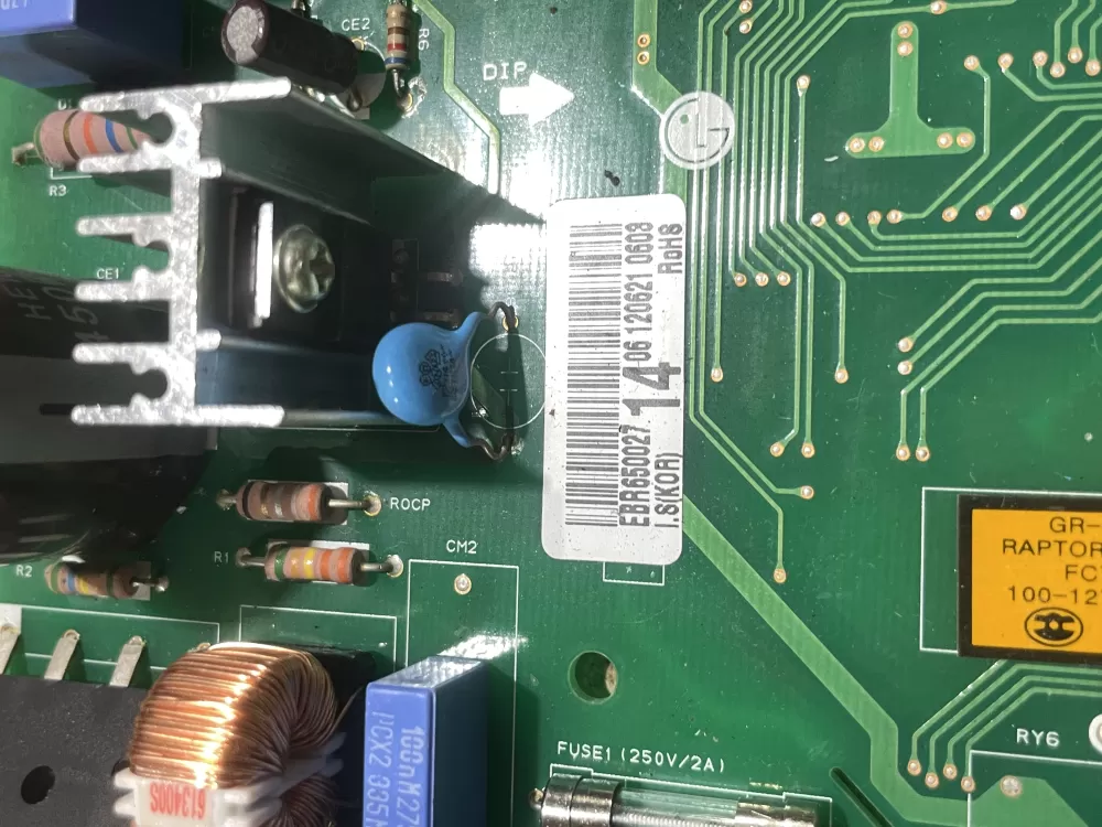 LG Kenmore EBR65002714 Refrigerator Control Board AZ70220 | Wm724