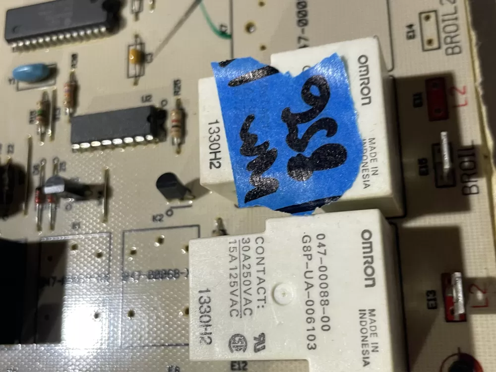 Jenn-Air 12001914 Oven Range Relay Control Board AZ189320 | Wm856