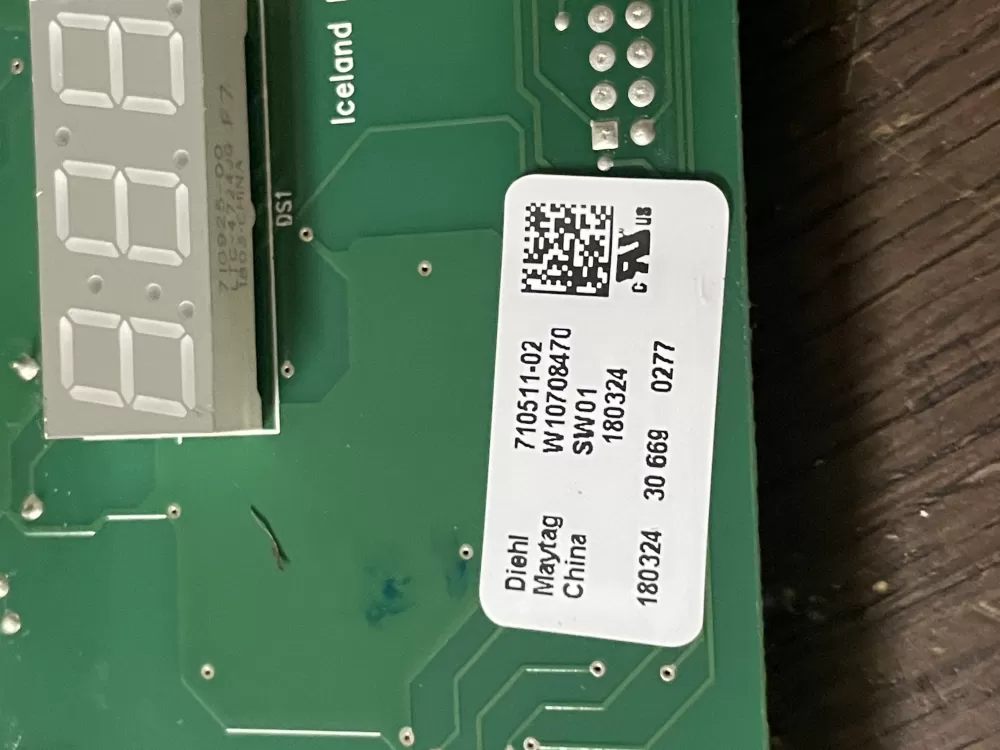 Maytag W10799818 W10708470 Refrigerator Dispenser Control Board AZ47367 | Wm646