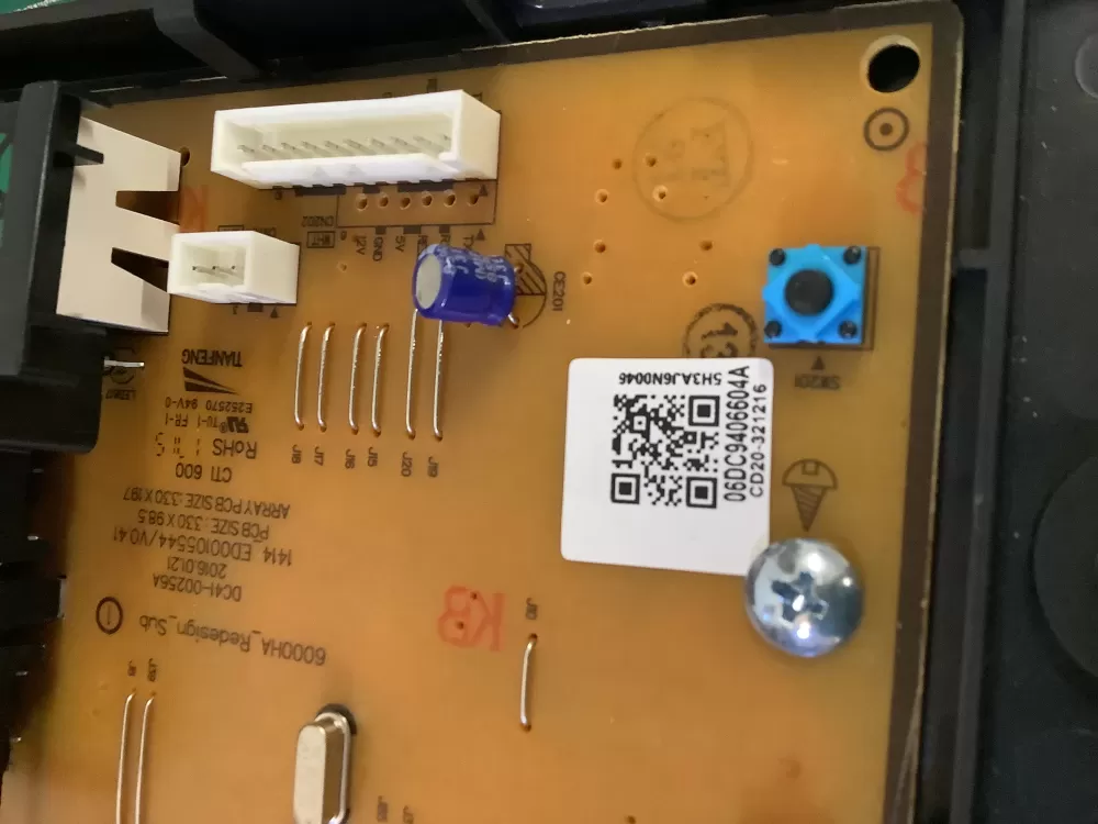 Samsung DC94-06604A Washer Control Board Pcb Assembly AZ205108 | NRV909