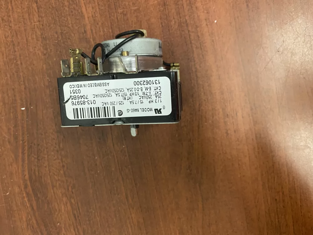 Frigidaire  Whirlpool  GE  Kenmore 131062300F Dryer Timer