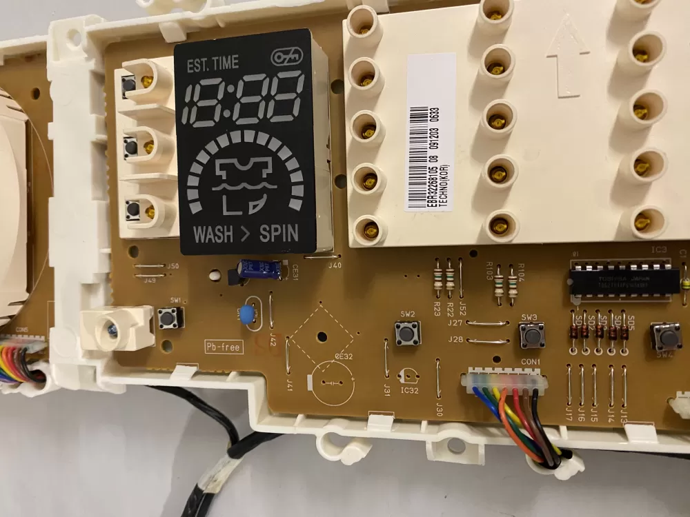 LG Kenmore EAX32221201 EBR32268105 Washer Control Board AZ188398 | BKV866