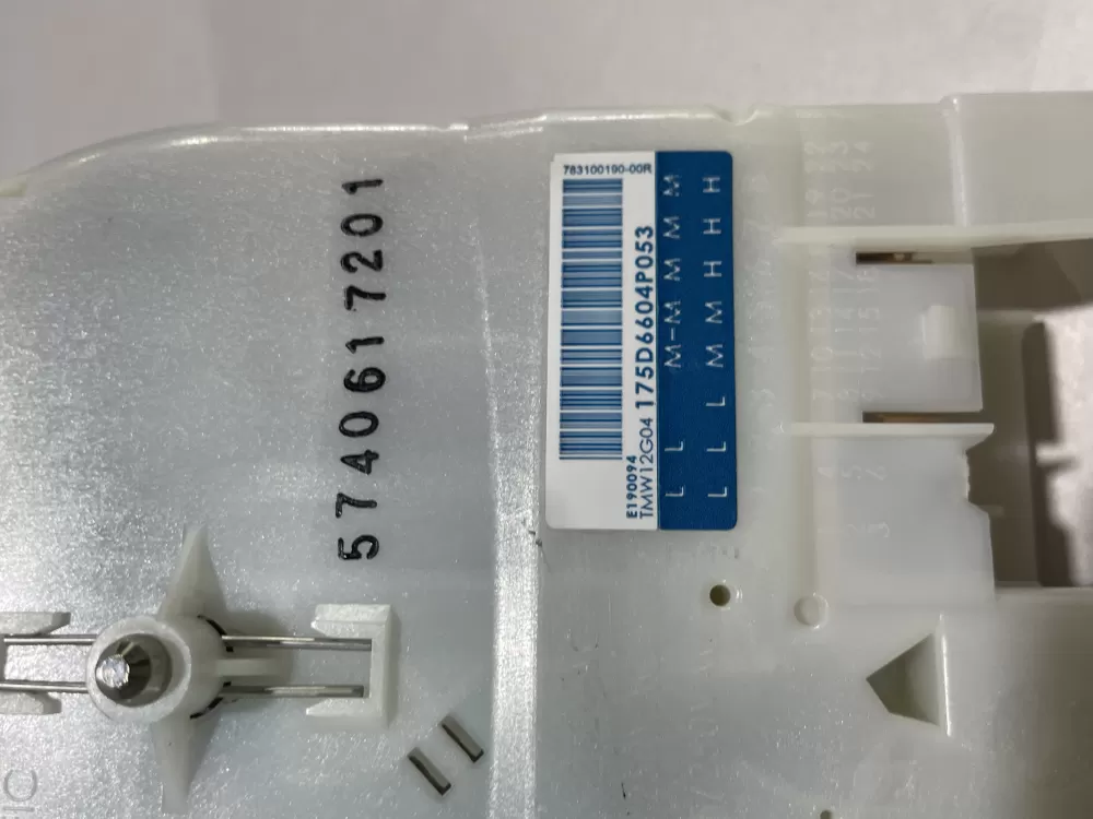 GE WH12X10527 175D6604P053 Washer Timer AZ149328 | Wm715