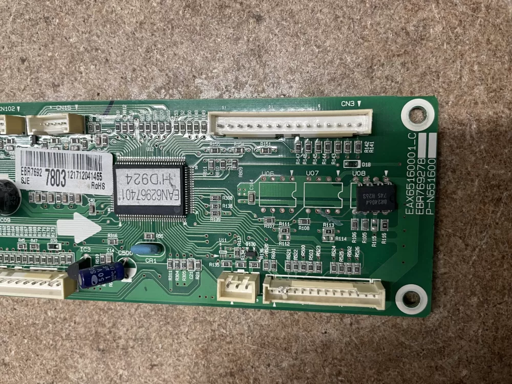 GE EBR76927803 Range Control Board Pcb Assembly AZ18023 | KM1474