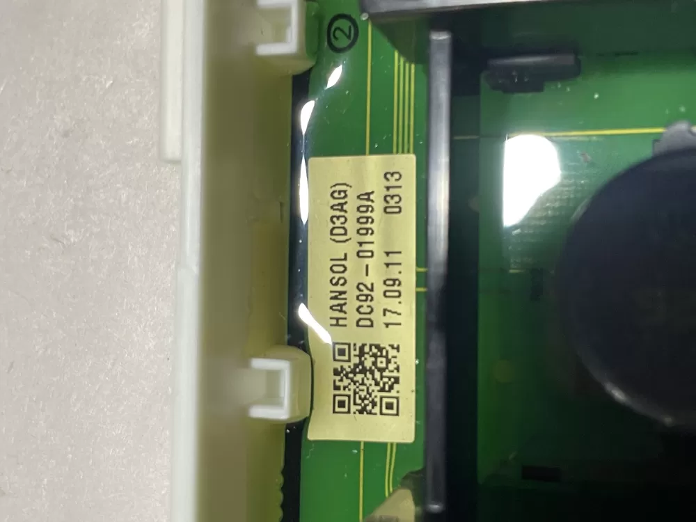 Samsung DC92 01999A Washer Control Board AZ134095 | Wmv275