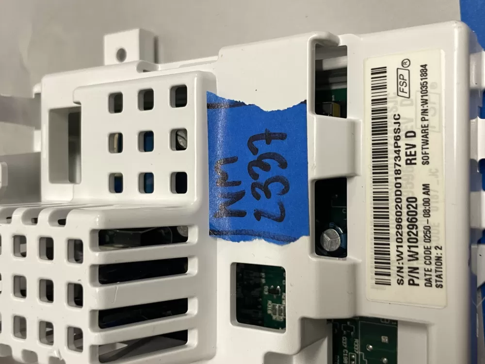 Control board W10296029 AZ207901 | Wm2337