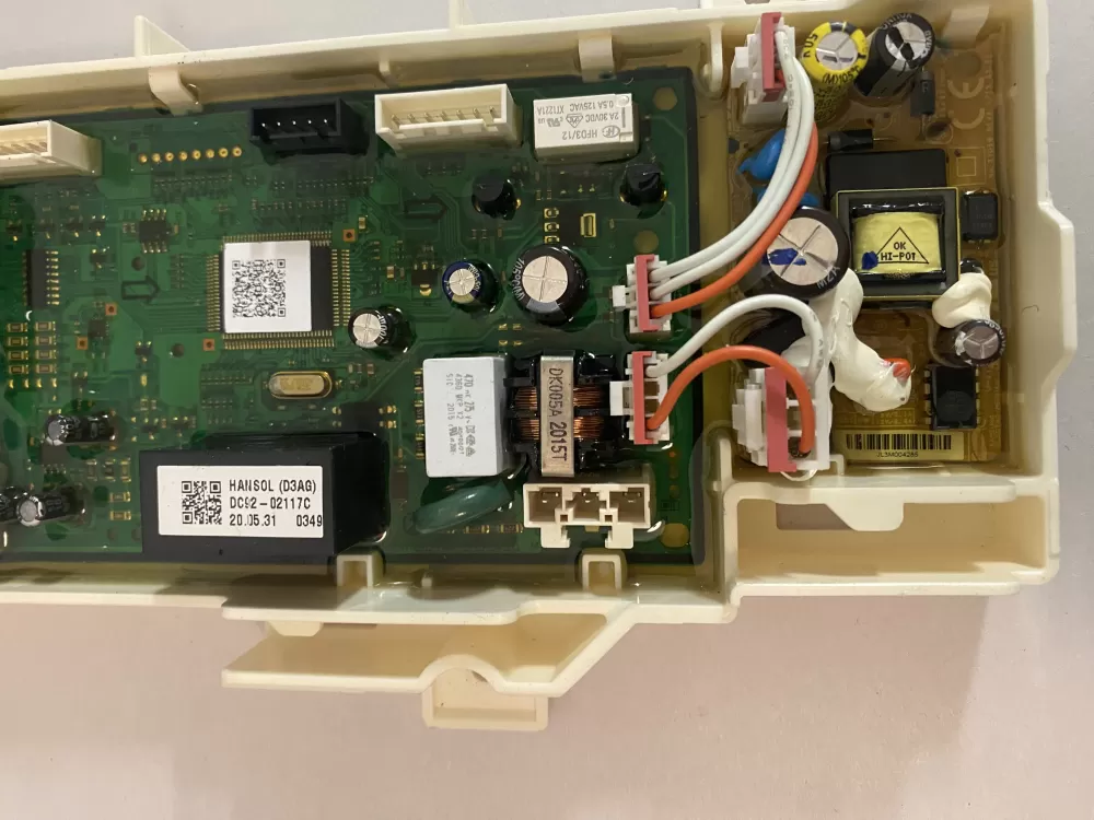 Samsung DC92 02117C Washer Control Board AZ120537 | BK2218