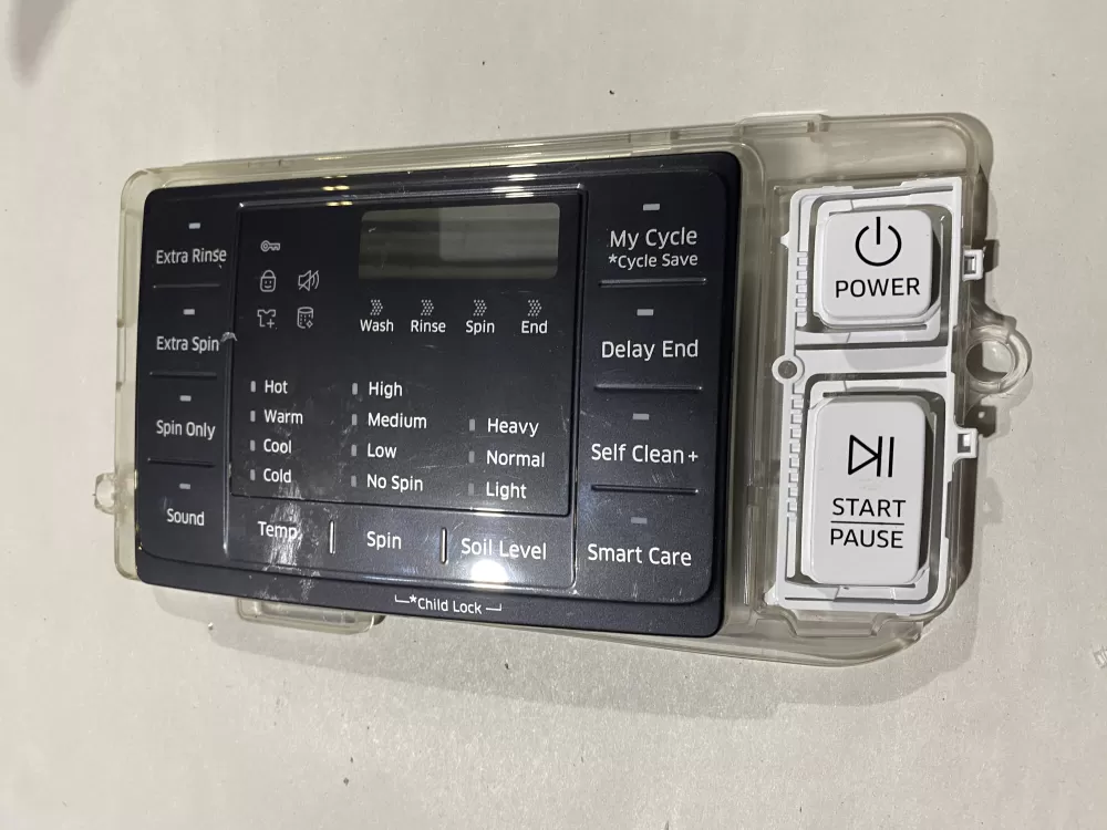 Samsung DC92-01607J  AP6243588  DC94-06643A  DC93-00376D  PS12084833 Dryer UI Control Board