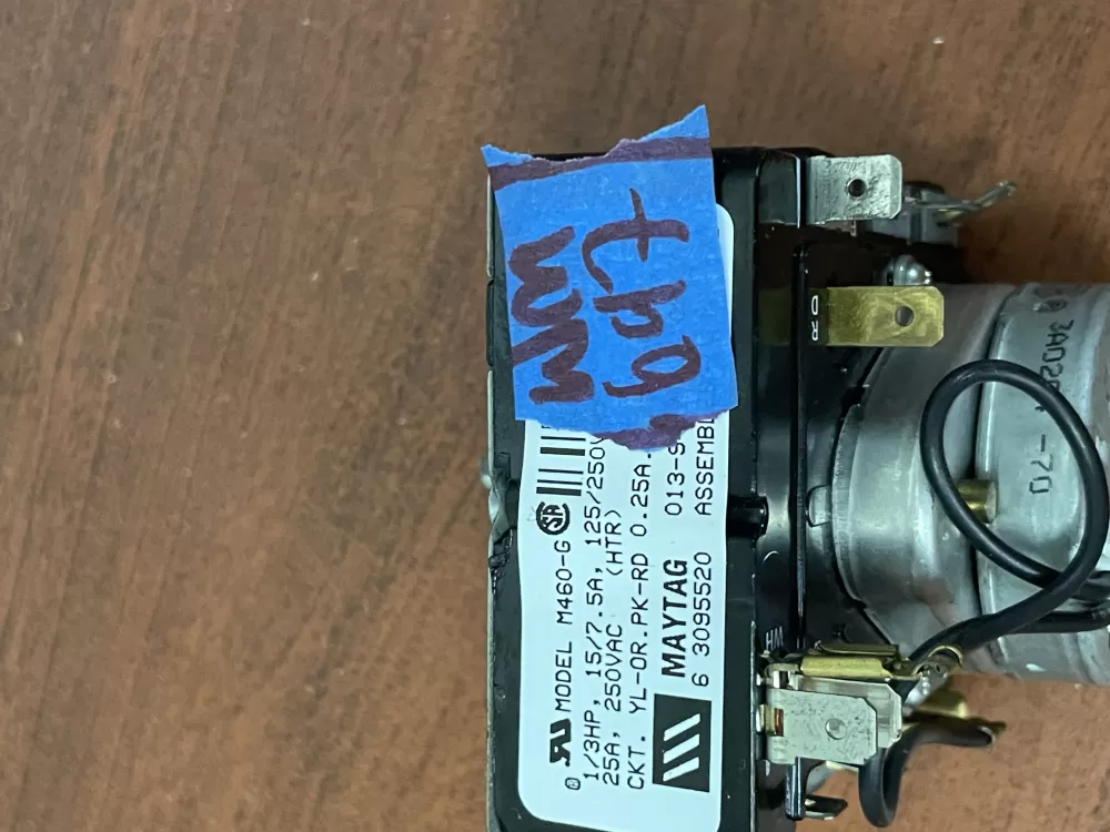 Maytag Whirlpool WP33001632 6 3095520 63095520 Dryer Timer AZ47813 | Wm697