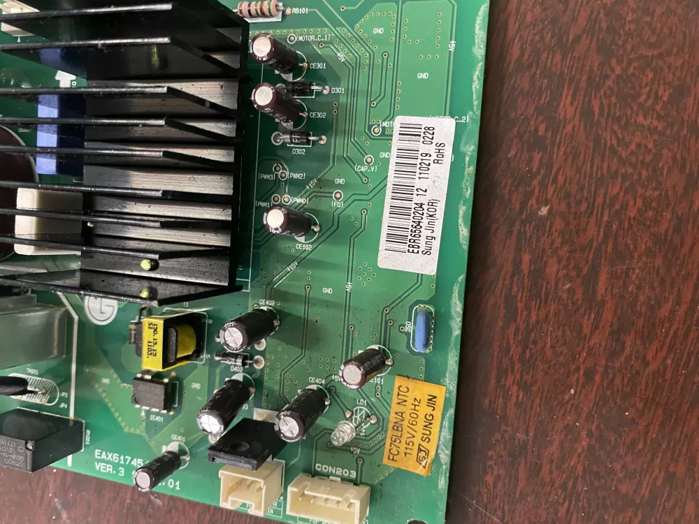 LG Kenmore AP5604149 EBR65640204 Refrigerator Control Board AZ35415 | BK1115
