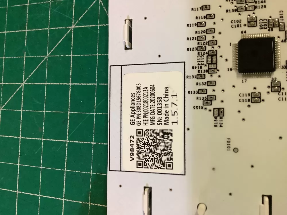 GE 308D1567G003 Washer Control Board AZ193825 | NR599