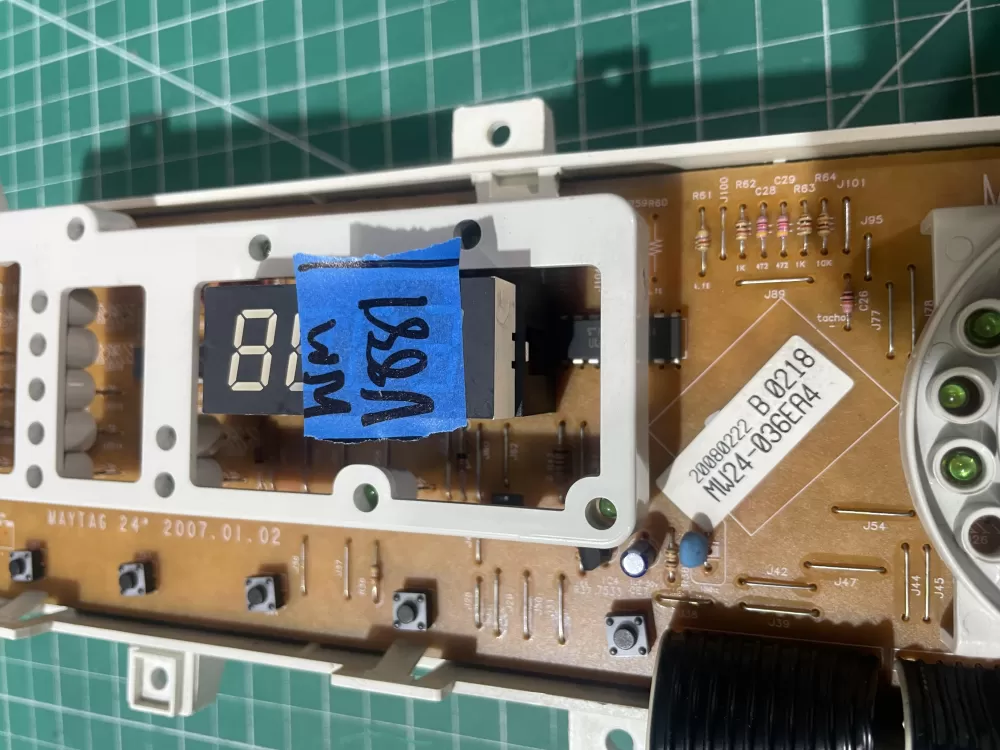 Maytag MW24-036EA4 Washer/Dryer Control Board AZ192876 | Wmv881