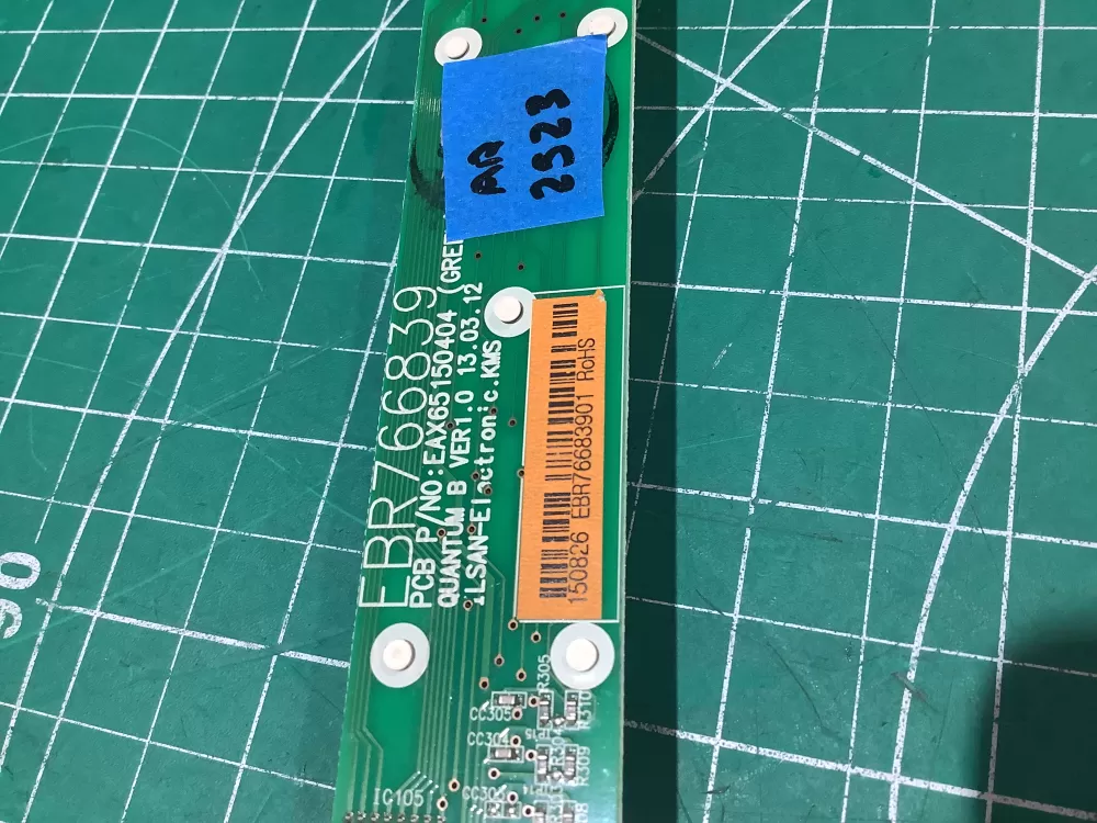 LG EBR76683901 Refrigerator Control Board AZ185333 | AR2523