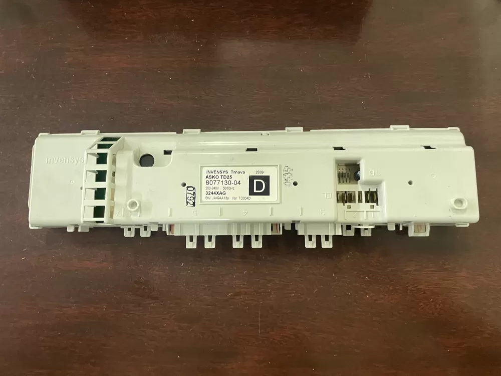 Asko 8077130 04 Dryer Control Board AZ36641 | KMV159