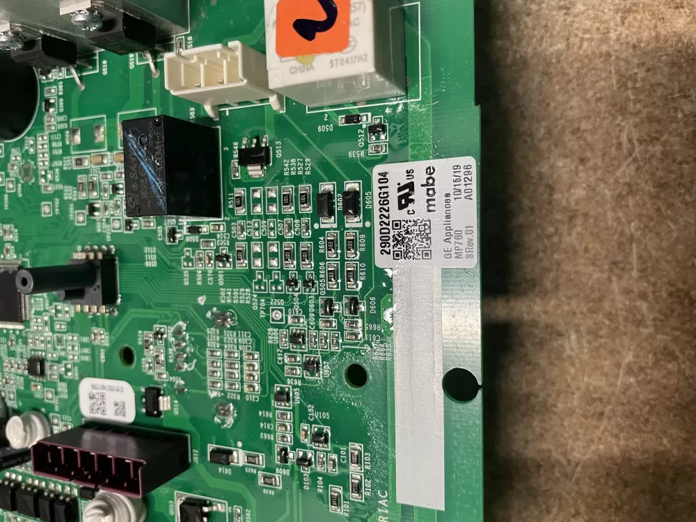 GE 290D2226G104 WH18X28642 Refrigerator Control Board Wd-12767 AZ6573 | KM1586