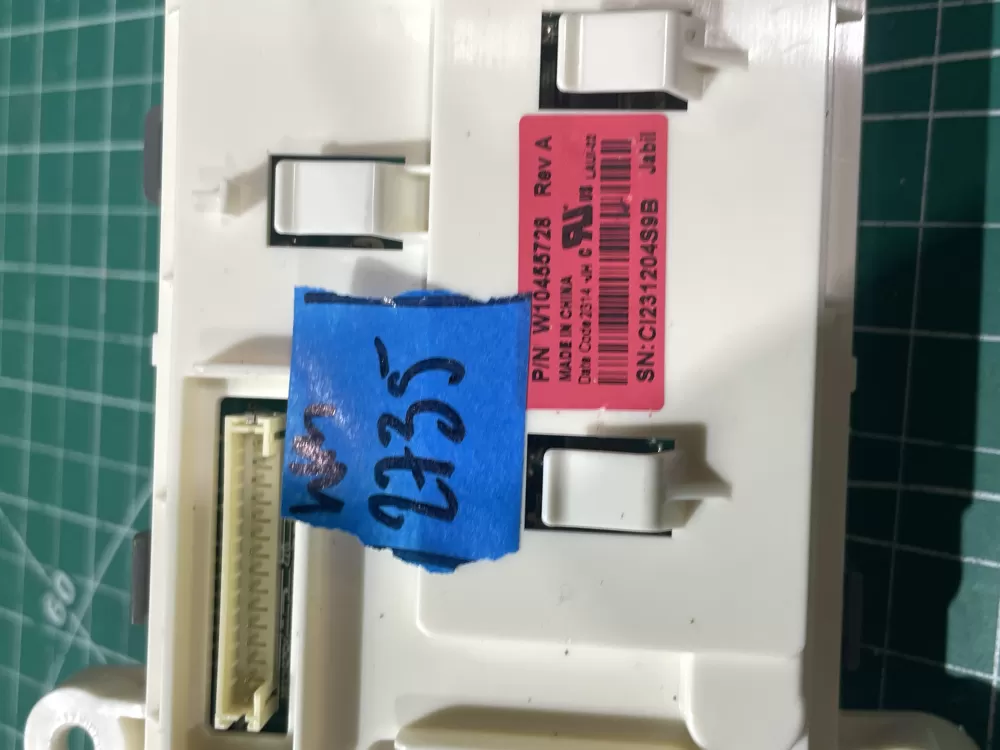 Whirlpool W10455728 Washer Control Board AZ197512 | Wm2735