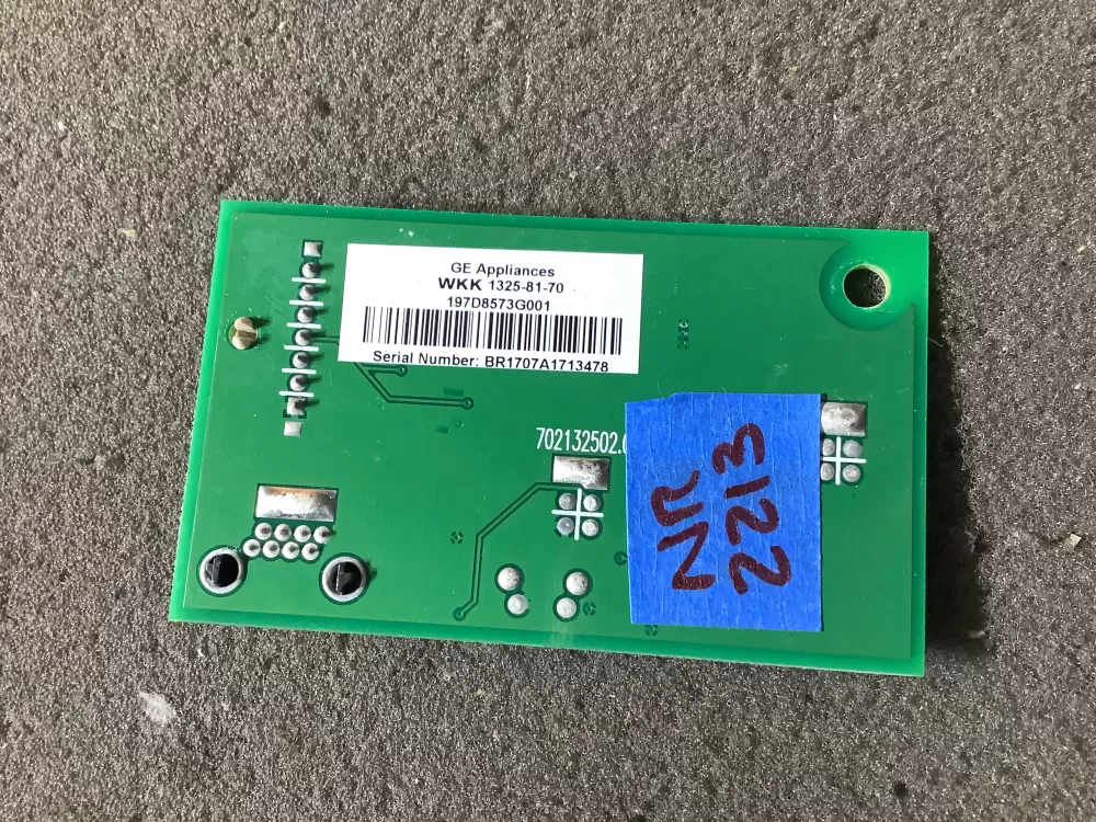 GE 197D8573G001 Refrigerator Control Board Humidity AZ120337 | NR2213
