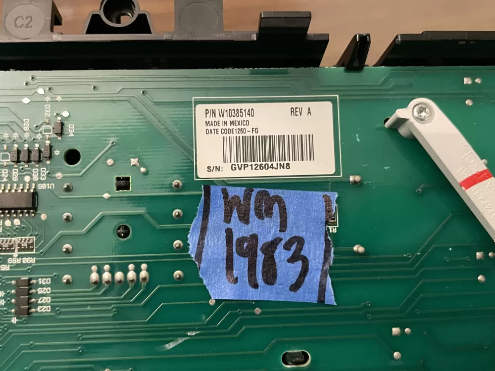 Whirlpool Maytag W10385140 Washer Control Board AZ99923 | Wm1983