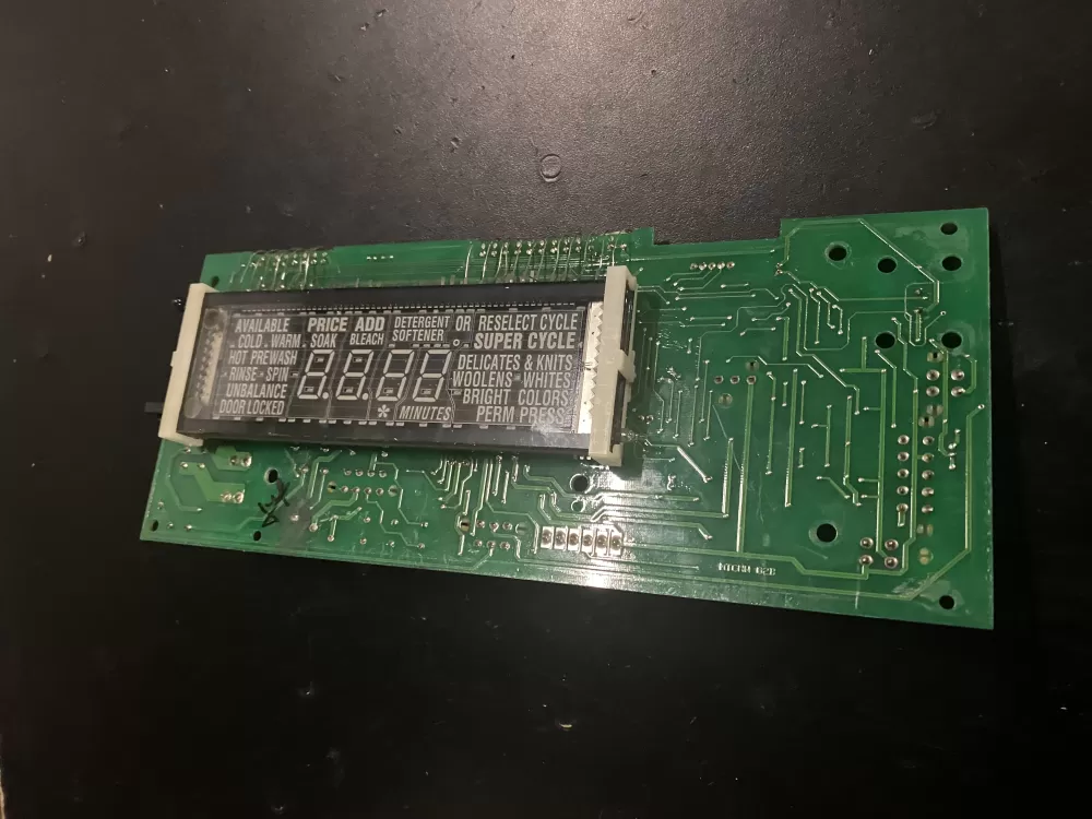 Maytag 2201251 Washer Control Board UI Display
